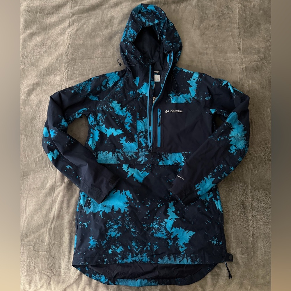 Columbia Blue Printed Ski / Snowbaord Jacket
